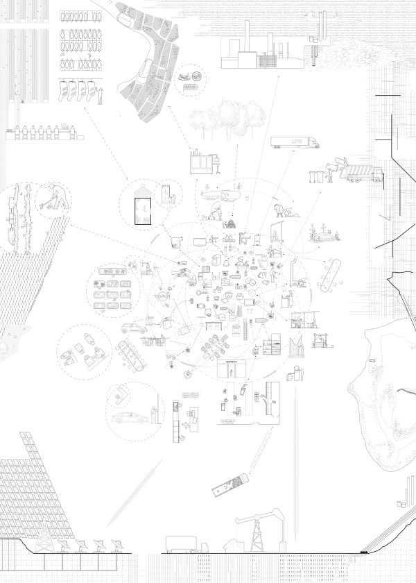 "KITCHEN, Interposed" Yushan Jiang, in collaboration with Caroline Kraska, Meghna Mudaliar, Takuomi Samejima