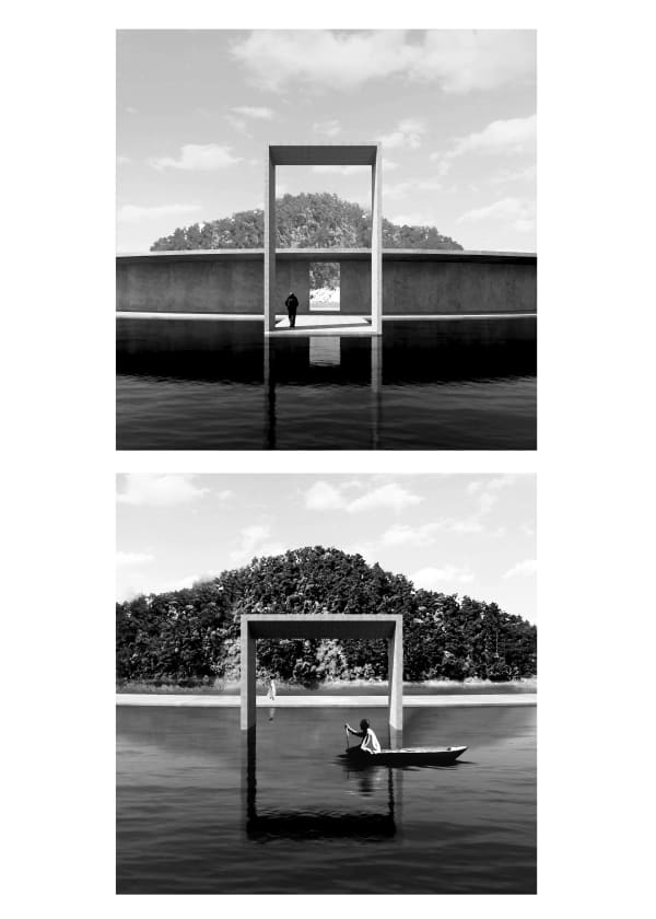 "Moment And Eternity II" Shuang Chen, in collaboration with Robin Yang
