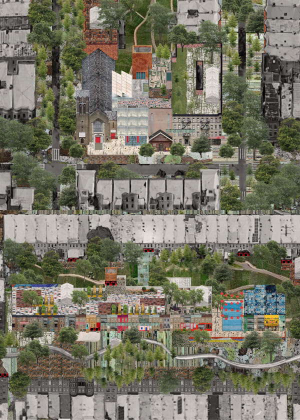 "Splice City" Yushan Jiang, in collaboration with Morgan Kerber
