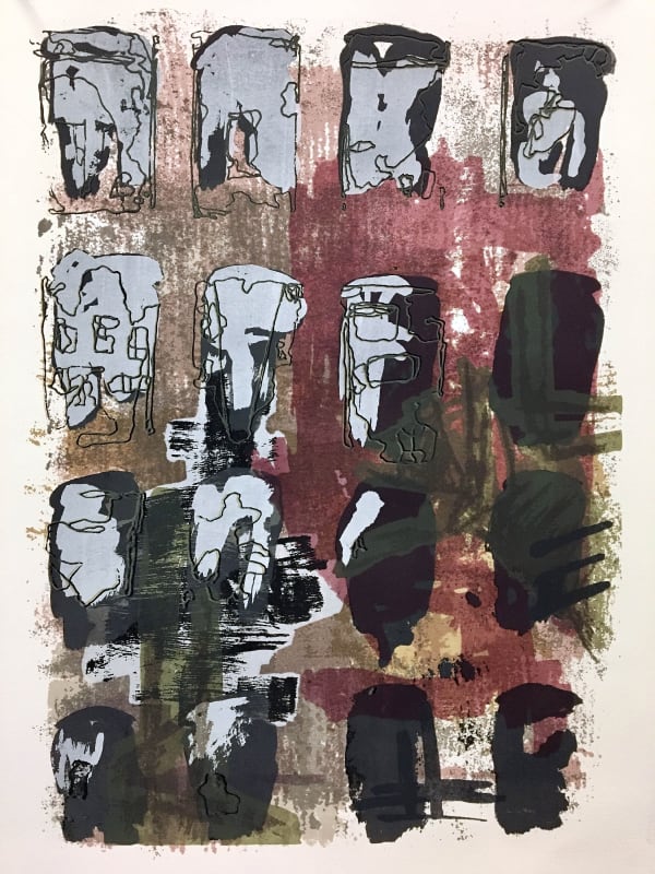 Andrew Palladino Fig. 1, 2017 Silkscreen 17 x 12.5 in. $450