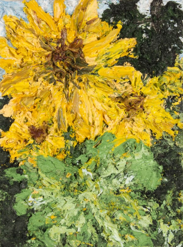 Zoila Coc-Chang Sharon 7 Bonding, 2018 Oil on canvas 8 x 6 in. SOLD