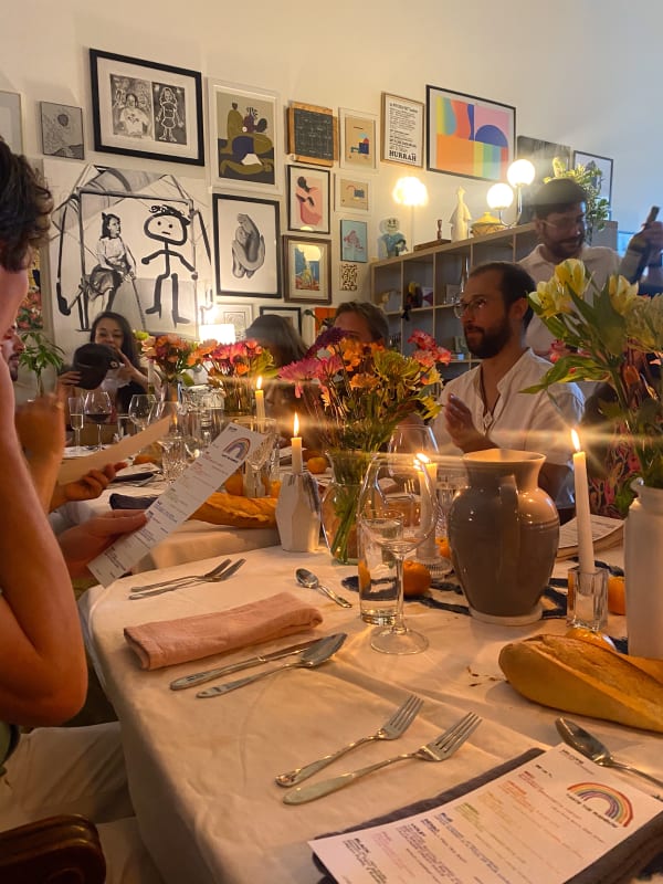 Art, Wine & Hors D'oeuvres with Feia Studio