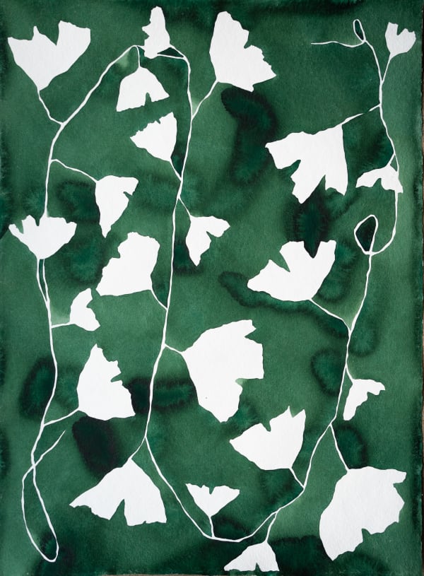 Kate Roebuck, Emerald Ginko Vine One, 2024