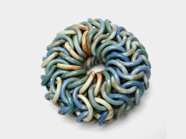 Ruth Borgenicht, Centipede Sea Glass , 2025