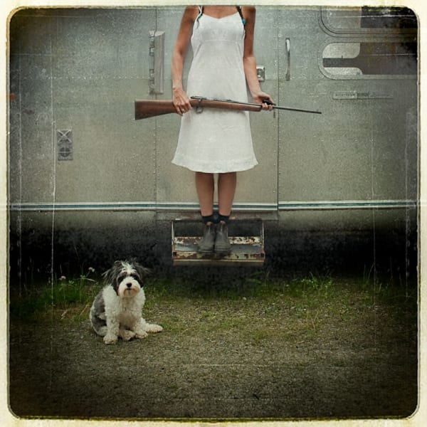 Heidi Lender, Untitled, from the series Once Upon (Airstream - headless), 2010