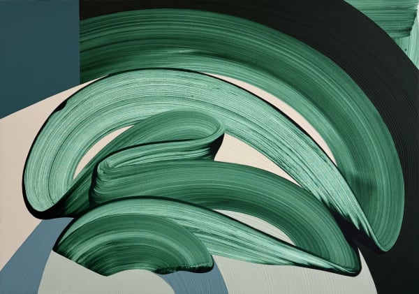 Michelle Weddle, Untitled-Green, 2025