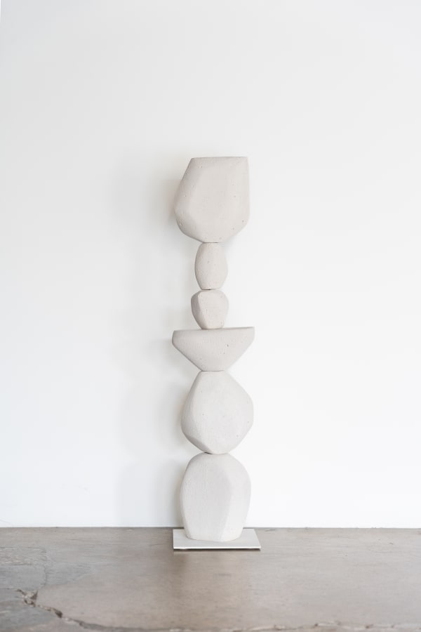 Clementine Maconachie, Small White Totem II, 2025