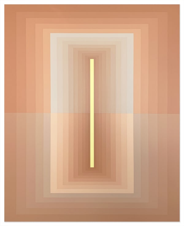 Sarah Ferguson, "MARMALADE AND MARTINI," 2019. Acrylic on canvas,60h x 48w in.