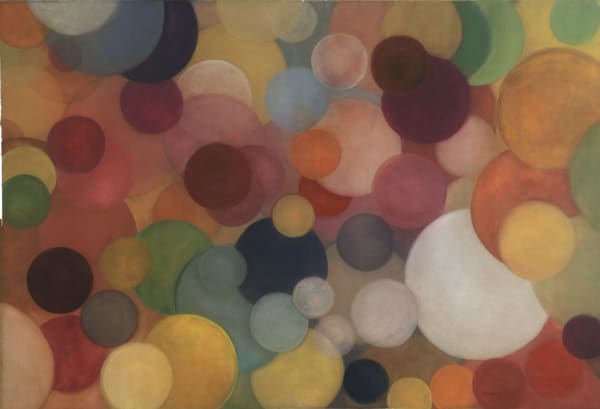 Diane Szczepaniak, Untitled, Watercolor on paper, 46 x 39 inches