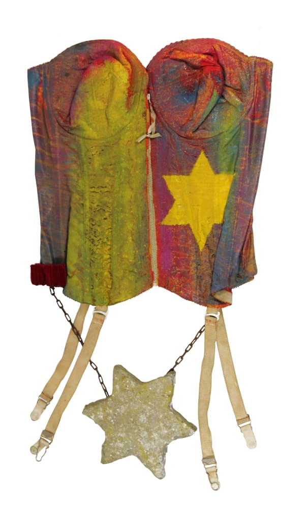 Boris Lurie, Untitled (Corset with Stars of David) , c. 1972