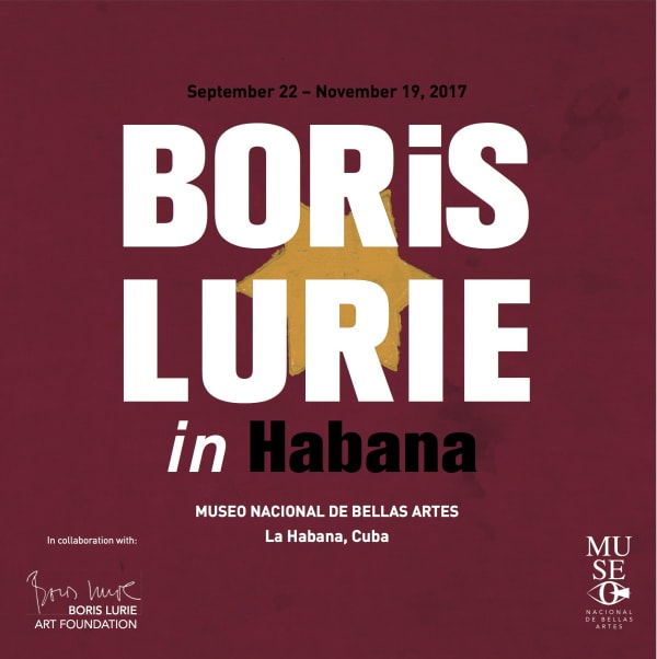 BORIS LURIE in Habana Museo Nacional de Bellas Artes, Havana, Cuba