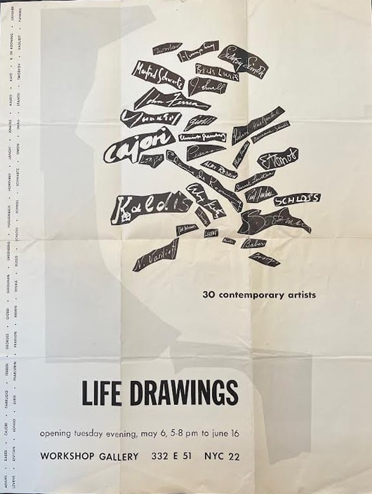 Life Drawings: 30 Contemporary Artists Workshop Gallery, New York, NY