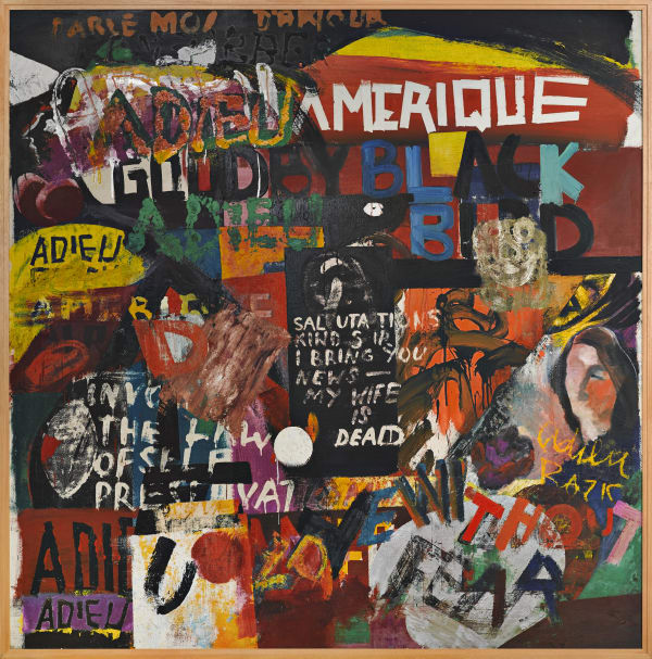 Adieu Amerique: Paintings by Boris Lurie Roland de Aenlle Gallery, New York, NY