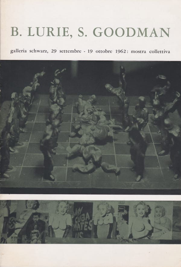 B. Lurie, S. Goodman Galleria Schwarz, Milan
