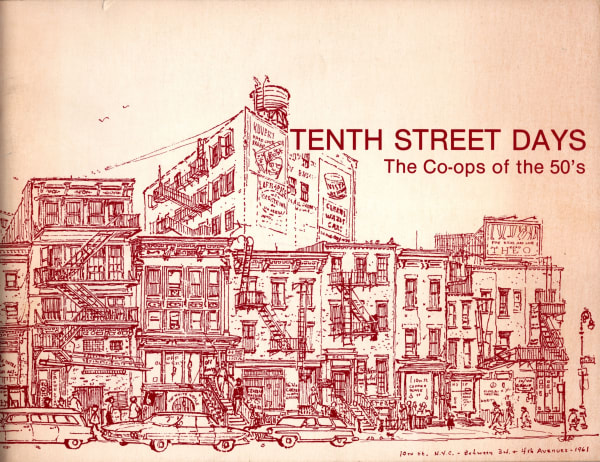 Tenth Street in 1977 Landmark Gallery, New York, NY