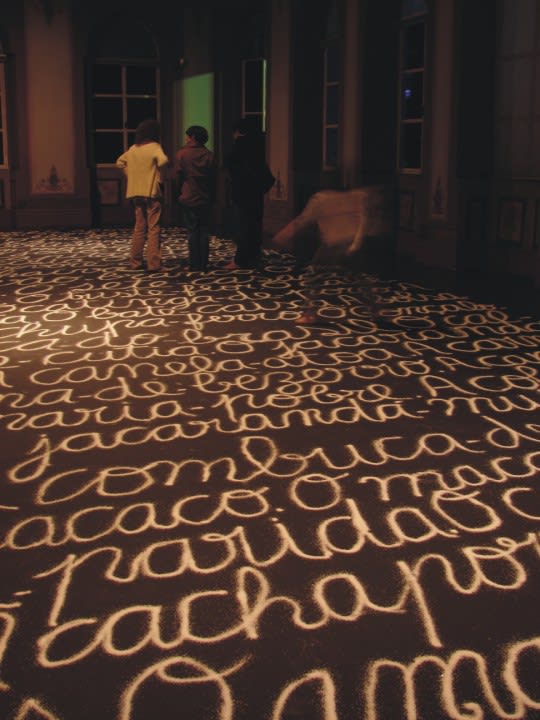 "Por fundo de todos os matos, amém!" de Liliane Dardot. Museu Mineiro, 2006. Foto Luiz Henrique Vieira