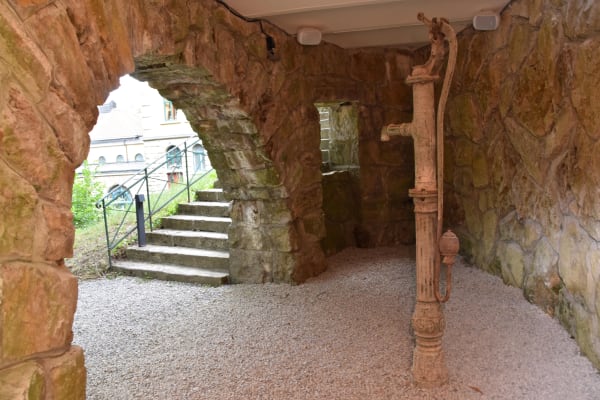 Laura Belém em Residência Artística Wildbad, Rothenburg ob der Tauber. Foto: Andrea Mueller
