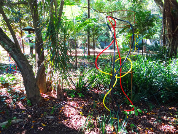 Laura Belém em Projeto “Circular – Arte na Praça Adolpho Bloch”, São Paulo. Foto: Anderson Jacob