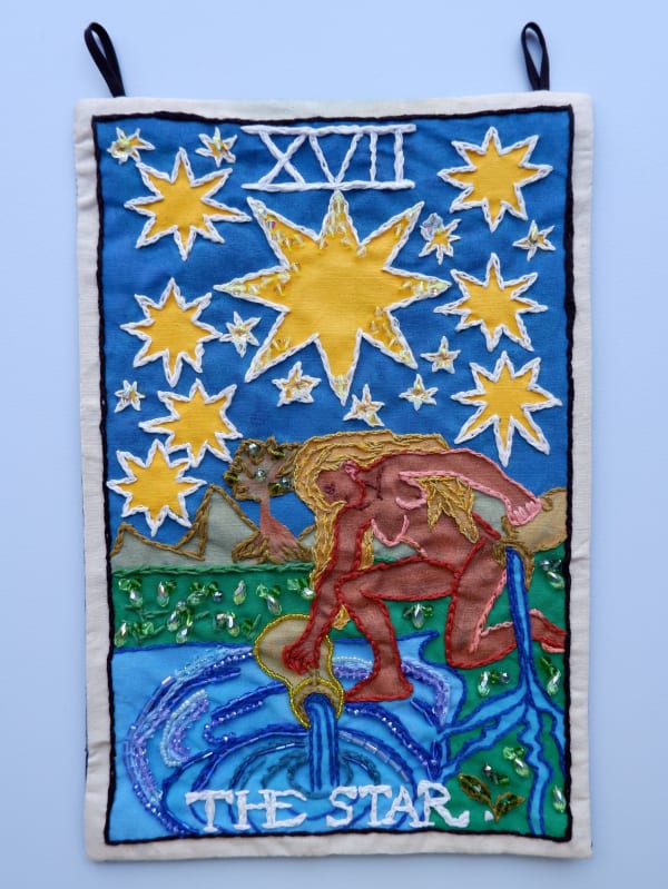 BERENIKE CORCUERA XVII The Star, taroracle book, 2020