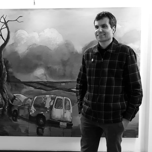 Paul Newman - Study for an island of Anxious Souls, 2025