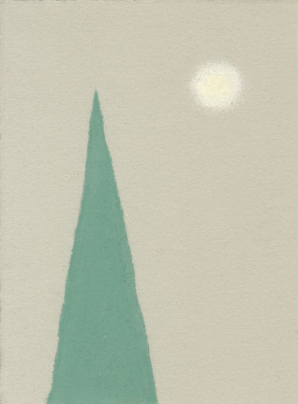 Hannah Luxton, Moon and Mountain II, 2024