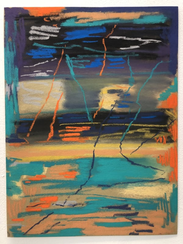 Mark Wright Pastel 2, 2024 Pastel on paper 40 x 30 cm + black frame with low reflective glass