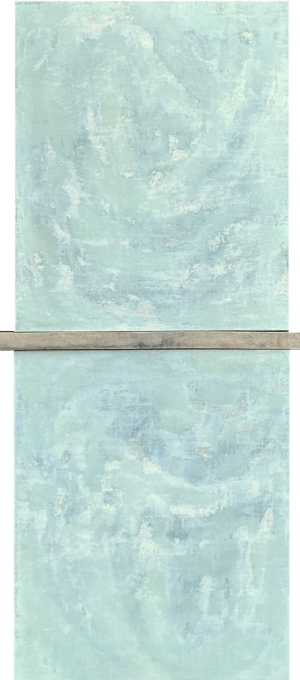 Andrew Hewish, Huperballó (diptych), 2024