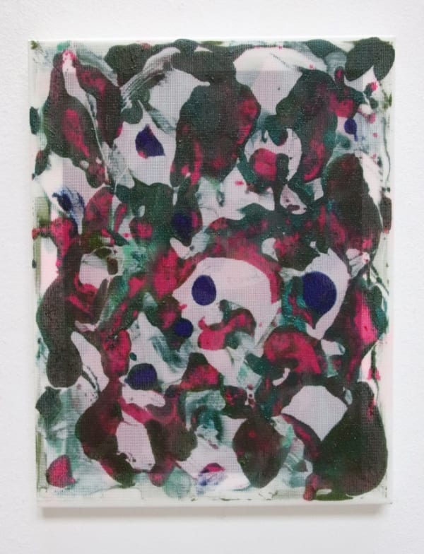 Rebecca Meanley, Untitled (Magenta-Ultramarine), 2024