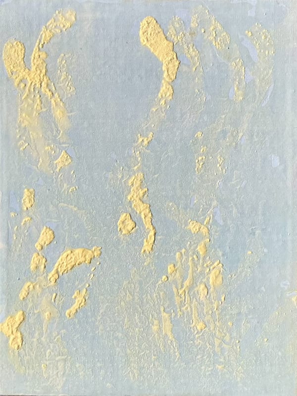 Andrew Hewish Maenad V, 2025 Egg tempera on linen on panel 22.5 x 20.5 cm + frame Signed and dated verso