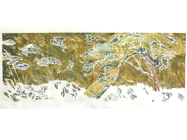 Phil Goss, Figures in the Dunes IV, 2022