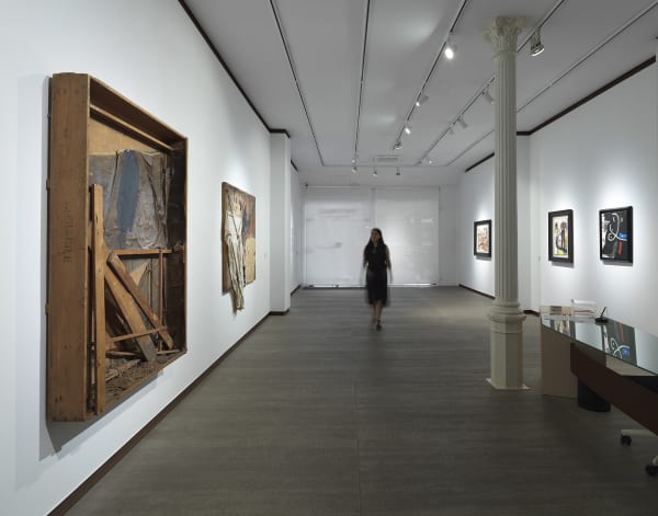 Tàpies i Miró. We come from a silence