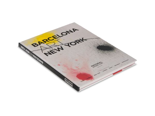 Book cover of Barcelona Art New York catalogue show by Galeria Mayoral