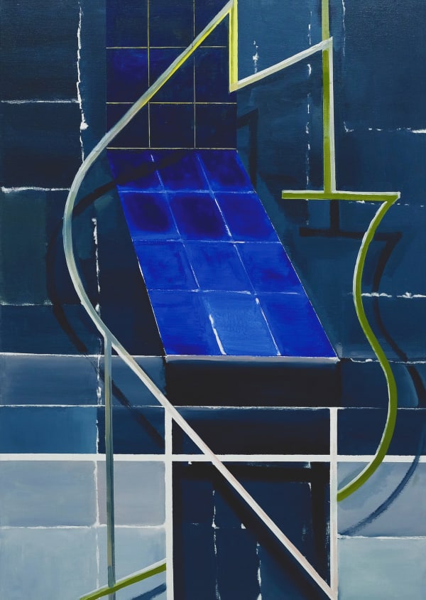 Simulation On The Axes Nr7 170 X120 Cm Acrylic And Oil On Canvas 2020Jpg