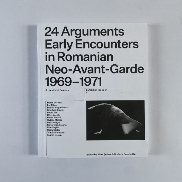 Ritzi Jacobi, Peter Jacobi, Paul Neagu and the Sigma Group in “24 Arguments. Early Encounters in Romanian Neo-Avant-Garde 1969–1971” exhibition catalogue