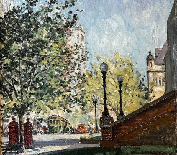 Dora Wilson - Top of the Hill, Collins Street