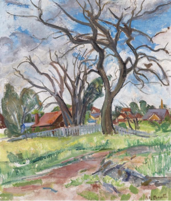 Ada May Plante, Study of 899 Heidelberg Road, Ivanhoe