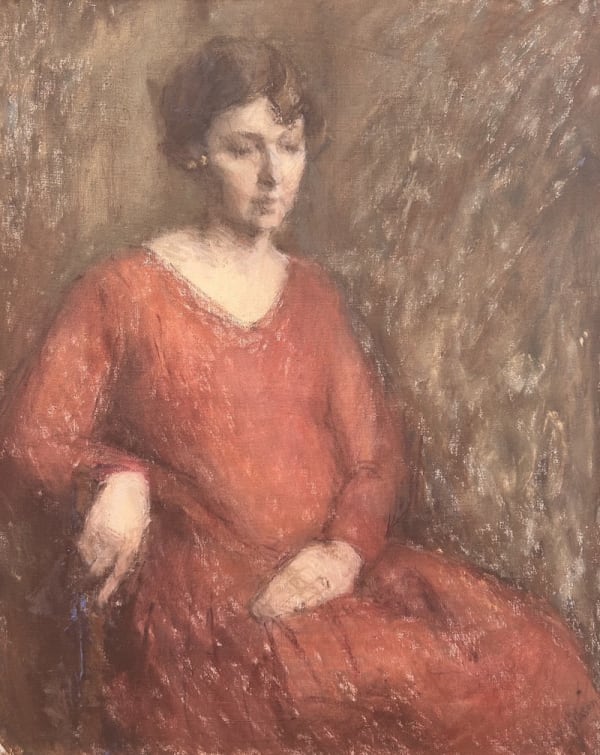 Bessie Gibson - La robe rouge, 1924