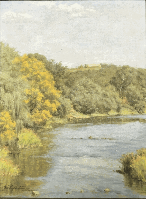 Jo Sweatman - Yarra River at Warrandyte, c. 1930