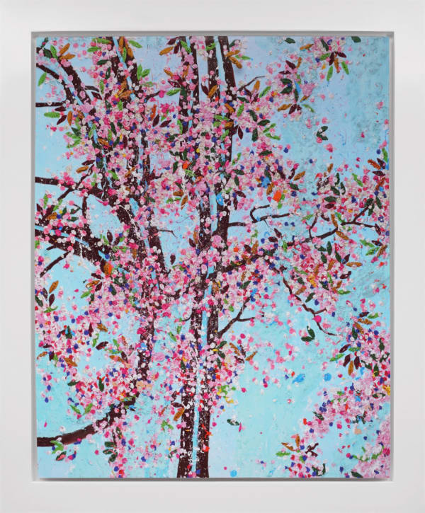 Damien Hirst, The Virtues 'Courage' Limited Edition 'Cherry Blossom' Landscape, 2021