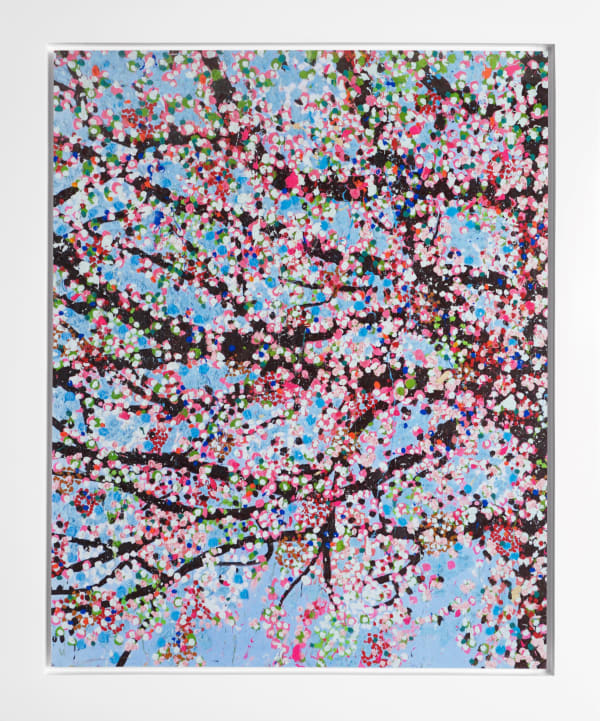 Damien Hirst, The Virtues 'Loyalty' Limited Edition 'Cherry Blossom' Landscape, 2021
