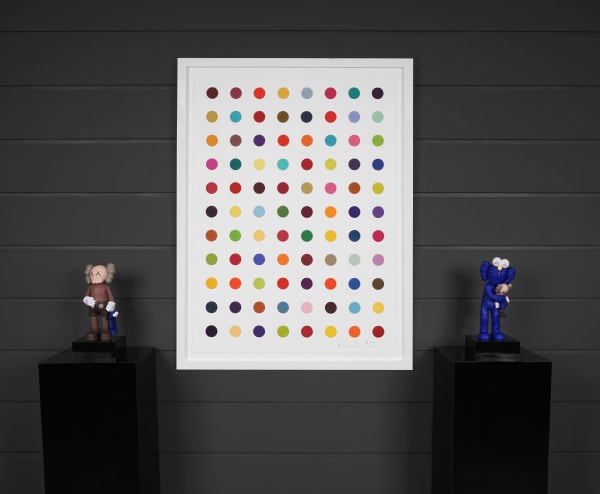Damien Hirst 'Vertical Spots,' 2018