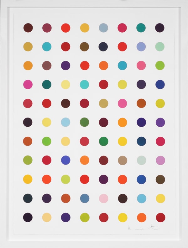 Damien Hirst 'Vertical Spots,' 2018