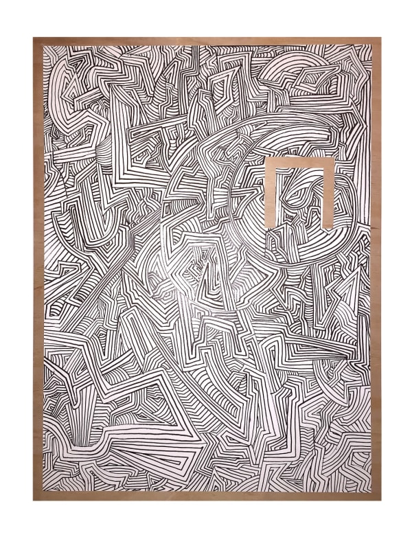 Circle of Time "4", Acrylic on Panel, 40 x 30 in.