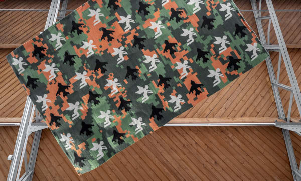 ADEL ABDESSEMED, MIRCEA CANTOR AND LATIFA ECHAKHCH AT HANGAR Y, PARIS