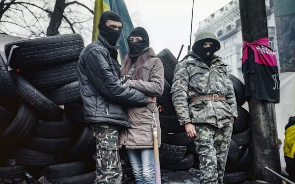 From 'Anti-Terrorist Operation Zone: Photos of War in Ukraine' by Pavel Wolberg.
