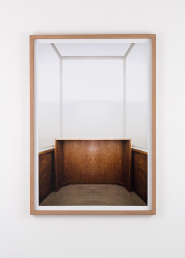 Moshe Ninio, Glass I, 2010/2011 photograph, inkjet print in MDF frame, two units, 110 x 77 cm each, edition of 5 plus 2 artist's proofs