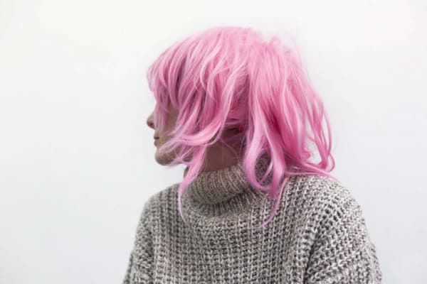 From exhibition by Joseph Berger: "Ofra with pink wig", Tel Aviv, 2010. Photograph: Joseph Berger