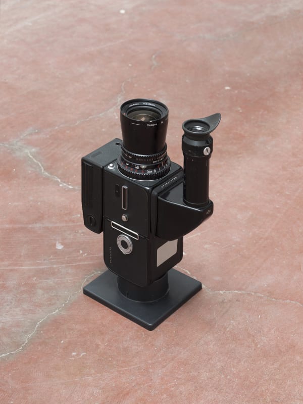 Matan Mittwoch, Photosynthesis, 2013-2014, manipulated Hasselblad camera, 29 x 20.5 x 13 cm, unique
