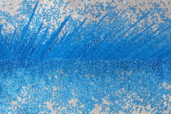 Latifa Echakhch, Unlimited (Tears Fall), 2025
