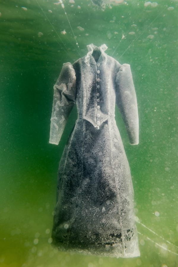 Sigalit Landau, Bridal Dress, Archival inkjet prints, 163 × 109 cm